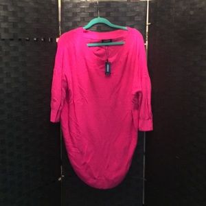 Express Neon Pink Sweater NWT SIZE M